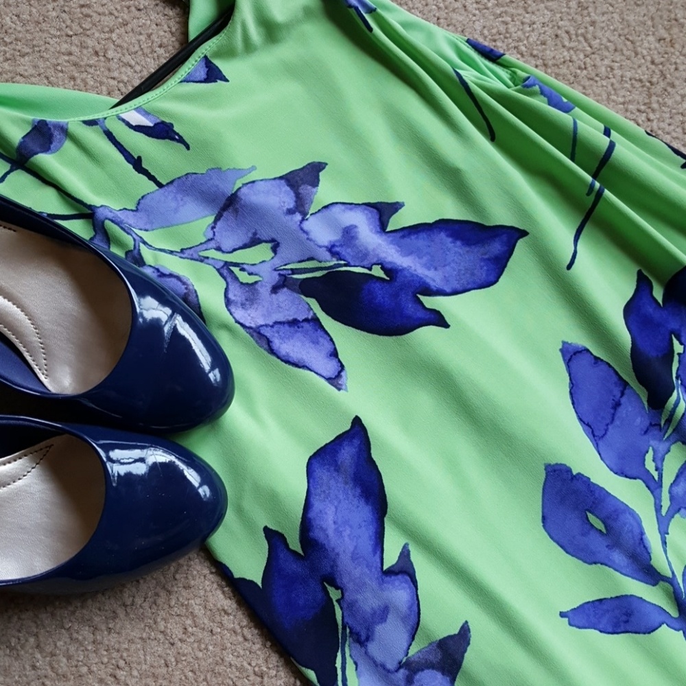 Ralph Lauren Floral Polyester Blend Dress